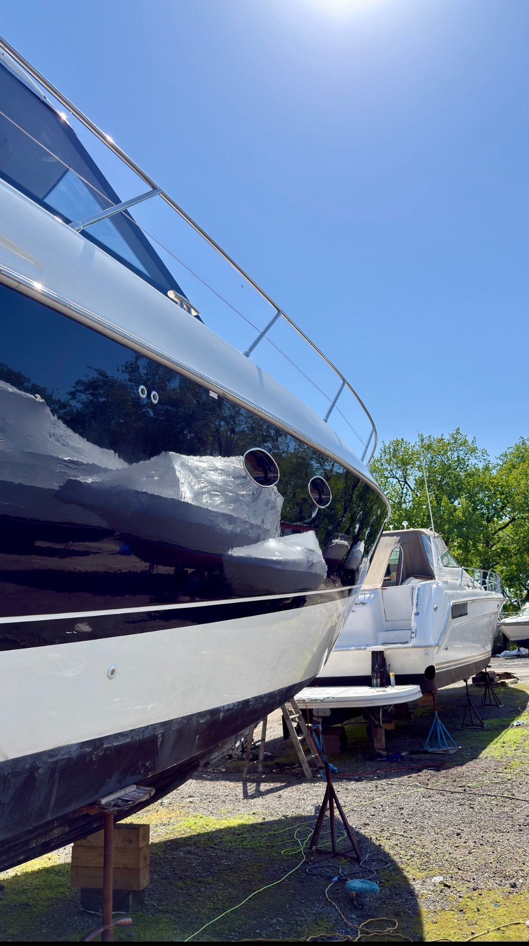 Buff & Wax — Lumen Detail Co. Chicago yacht detailing