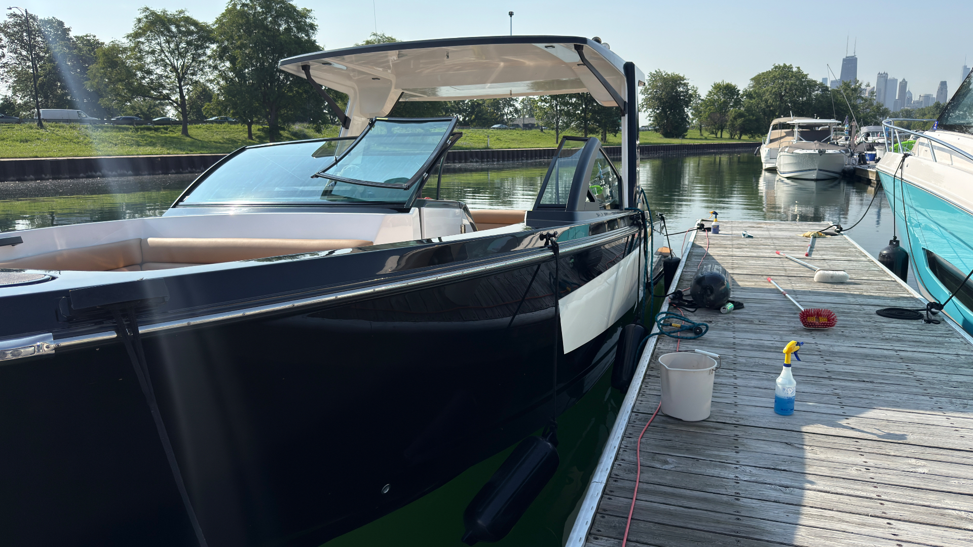 Maintenance Wash — Lumen Detail Co. Chicago yacht detailing